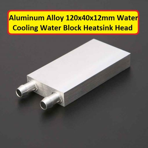 Aluminum Alloy 12x40x12mm Water Cooling Water Block Heatsink Head