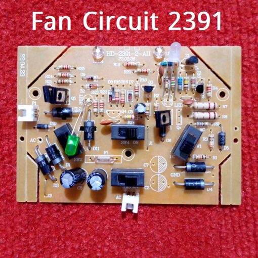 KN-2391 2391 Charger FAN Circuit DC 6V Light Fan Charger Circuit Charging Control Fan Circuit Board For AC DC Charger Fans