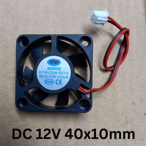 40mm 4010 12V COOLING Fans 1.5" Inch DC 12V 40x10mm Heatsink Cooler Cooling Fan 4010 Radiator Heat Dissipation Fan With Cables