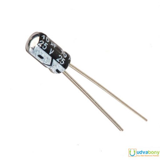 Electrolytic Capacitor 10uF 25V Radial Polarized Aluminum Electrolytic Capacitor