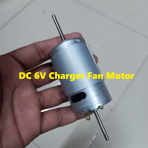 Charger Fan DC Motor DC 6V Heavy Duty Narrow Shaft Copper Magnetic Motor For DC Charger Fan