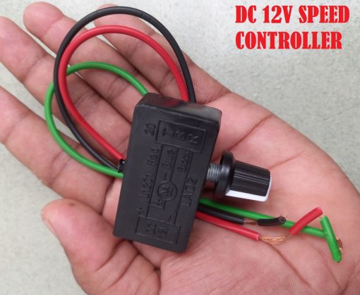 Universal Motor Speed Controller Switch DC 12V Voltage Regulator Motor Driver Controls Module DC Water Pump Motor Speed Controller Switch