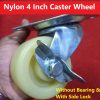 Nylon 4 Inch Caster Wheel