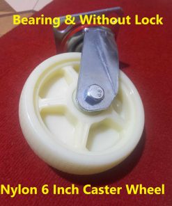 Nylon 6 Inch Caster Wheel