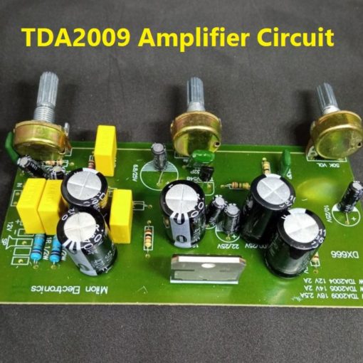 HEAVY CAPACITORS TDA2009 Amplifier Circuit For 12W Speakers DC 8-28V Power Supply Audio Home Entertainment & Amplifiers Circuit 