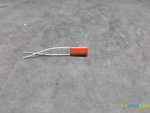 Metallized 152K 100V Polypropylene Capacitor Mylar 1.5nF Polyester Film Capacitor