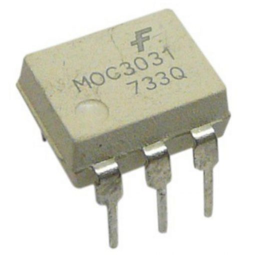 MOC3031 MOC-3031 MOC 3031 Optocoupler TRIAC Silicon Driver IC Chip Photocouplers IC DIP 6 Pin Leads Optocoupler Optical Isolator IC 