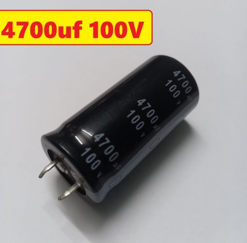 Electrolytic Capacitor 4700uF 100V Radial Polarized Aluminum Electrolytic Capacitor