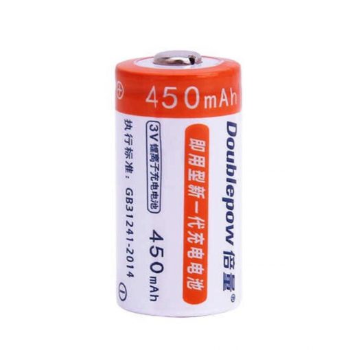 16340 Battery 3V Battery 450mAh Rechargeable Battery 16340 Rechargeable Battery 3V Rechargeable Battery 3V Lithium Battery CR123A Battery 450mAh Battery