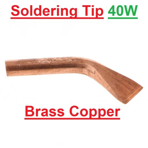 Soldering Tip Or Bit 40W Brass Copper For Soldering Iron