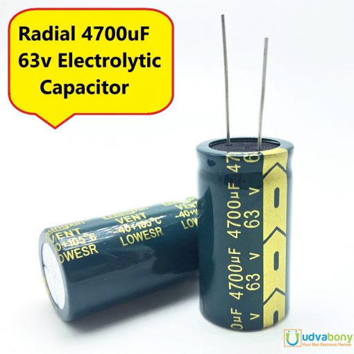 Electrolytic Capacitor 4700uF 63V Radial Polarized Aluminum Electrolytic Capacitor