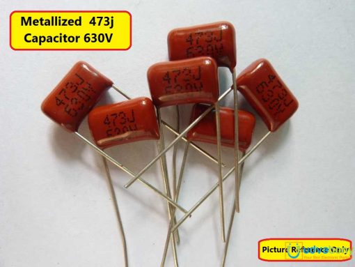 Metallized Polypropylene 47nF Film 473j Capacitor 630V Mylar Polyester Film