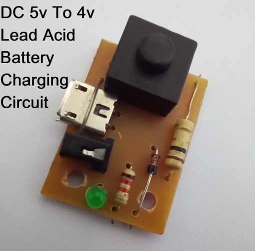 DC 5v To 4v Lead Acid Battery Charging Circuit Local BoardDC 5v To 4v Lead Acid Battery Charging Circuit Local Board