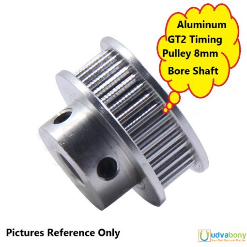 Aluminum GT2 Timing 8mm Bore Shaft Pulley 36 Tooth 6mm Belt For CNC Machine 3D Printer DC Gear Motor Parts Puli