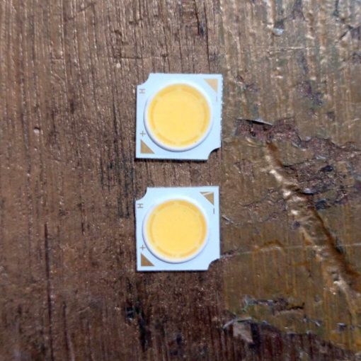 13mm WHITE Color 12W DC 16-20V COB LED SMD Chip White Size 13x13mm 12 Watt COB LED For Floodlight Spotlight Headlights Torch Light Head Lights Bulbs DIY