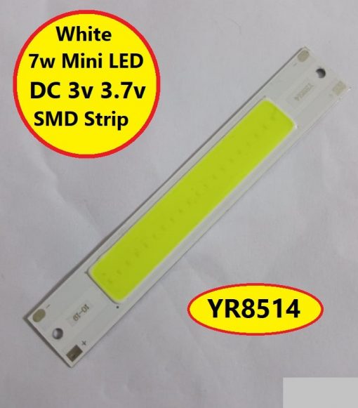 White 7w Mini LED DC 3v 3.7v SMD Strip COB Bead Chip For Bulb Light Lamp Car Light Source 7 Watt DIY