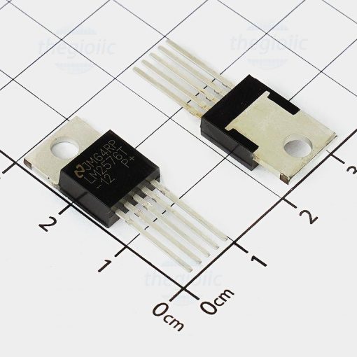 A CLASS FIXED 5V LM2576 IC 5V LM2576 Fixed 5V 3A Voltage Regulator Buck Regulator IC Step Down Voltage Regulator IC 5 Pin Leads TO-220-5 Package