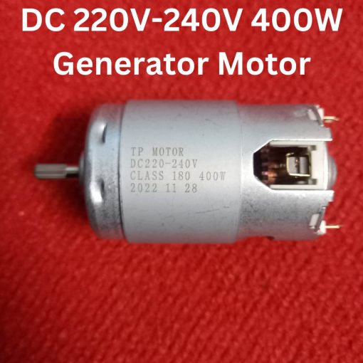 400W Generator Motor TP Motor 400W DC 220V 240V Class H Dynamo Generator Motor With D25XB80 25A Bridge Rectifier 220V DC Generator Motor 800W For Mini Fans LED Lights Use 775 Motor