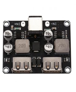 Dual USB QC3.0 QC2.0 Fast Quick Charging Board DC-DC Step Down Buck Converter Power Supply Module USB QC 3.0 QC 2.0 Charger Board 6-32V To USB 5V 9V 12V USB Fast Charging Module