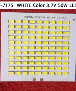 GY-7175  WHITE Color 3.7V 50W LED Light Bulbs 80x73mm 99 Pcs SMD LED White LED Light Bulbs 4V LED Light 3.7V LED Light 50W LED Light For 3.7V Battery