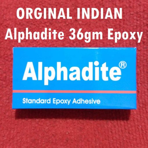 ORGINAL INDIAN 36gm Alphadite Epoxy Standard Epoxy Adhesive 36gm Alphadite Glue Cement Alphadite Gum Use For Plastic Rubber Ceramic Wood Glass