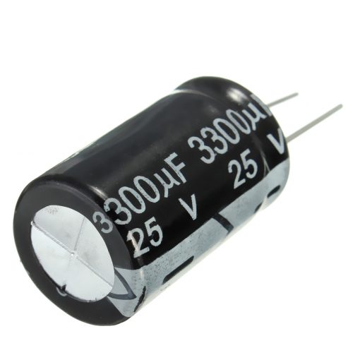 Electrolytic Capacitor 3300uF 25V Radial Polarized Aluminum Electrolytic Capacitor