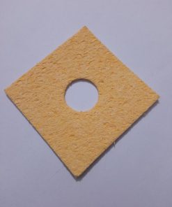 ESD Tip Cleaning Sponge Size 62x62x1.8mm Soldering Iron Tip Cleaning Sponge For ESD Soldering Stations Tip Cleaner Sponge Foam 