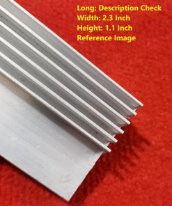 Double Side Finned Aluminum Heatsink