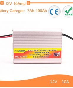 Switch Mode Analog Universal AC 220V To DC 12V 10Amp 3 Phase Smart Car Battery Motorcycle Battery Lead Acid Batteries Charger 