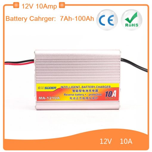 Switch Mode Analog Universal AC 220V To DC 12V 10Amp 3 Phase Smart Car Battery Motorcycle Battery Lead Acid Batteries Charger 