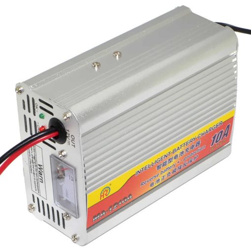 ANALOG DISPLAY 12V 10A Battery Charger Full Auto 12V 10A Power Adapters ...