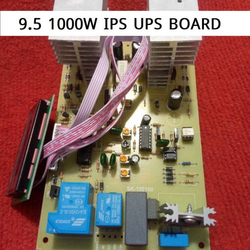 MADE IN BANGLADESH 1000W 9.5 IPS UPS Inverter Kit Adapters DC 12V To AC 220V 12000VA Output With Charging Overload Protection Complete Inverter Motherboard 1200VA IPS Circuit Board