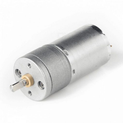 Metal Gear DC 12V 100RPM 25GA370 Low Speed High Torque Gear DC Motor Micro Gear Boxed Reduction Electric Motor For Robot Car Toy DIY