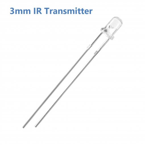 IR Transmitter LED Sensor 3mm 940nm IR LED Light Infrared Transmitter RX LED Sensor Light 3mm For Electronics TV Camera Remote Control