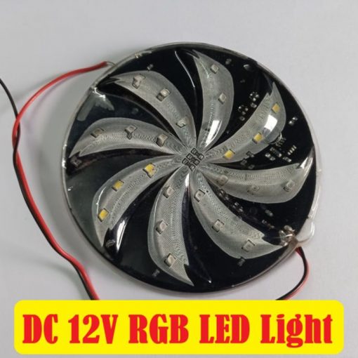 100mm Big Size Shiuli Flower Round Party DC 12V RGB LED Light For Hotel Home General Purpose Use LED Strip Lighting