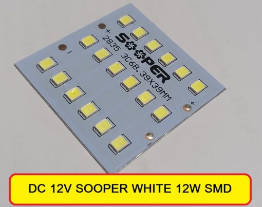 DC 12V Sooper White 12W SMD