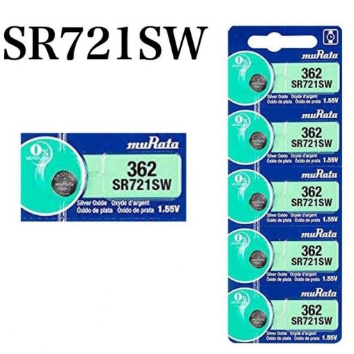 362 SR721SW 1.55V Battery SR721 Watch Battery 362 Battery Button Cell SR721SW Battery 1.55V SR721 Coin Cell Battery For Watch