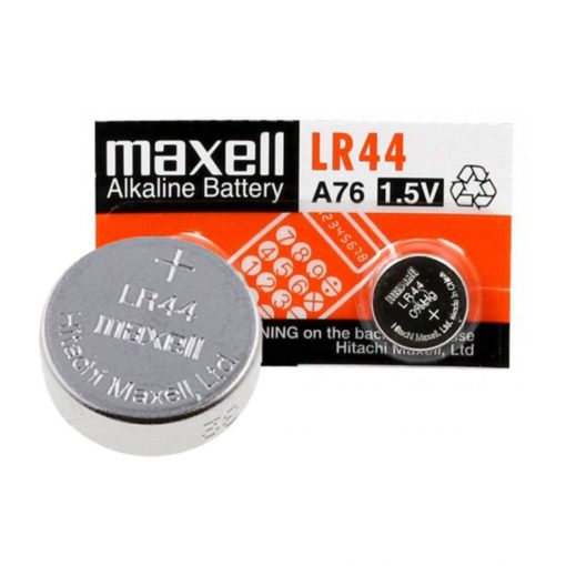 MAXELL44 LR44 Button Battery LR44 Button Cell Battery LR44 Battery 1.5V LR44 Coin Cell Battery A76 Battery 1.5V Battery For Watch Calculator Clock