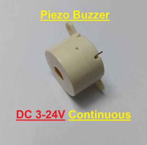 Best Quality DC 3-24v 85DB HITPOINT Continuous Alarm Electronic Piezo Buzzer Sounder Tone