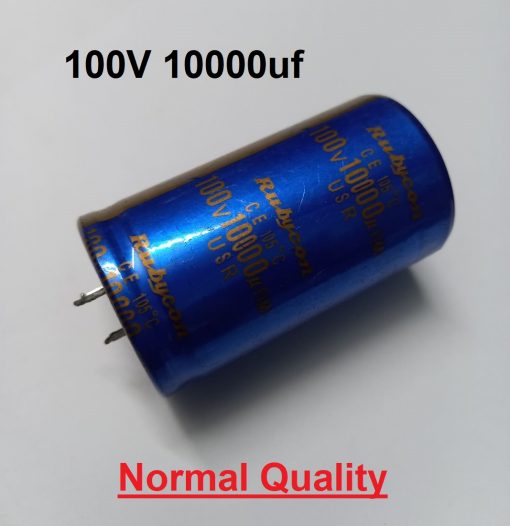 Normal Quality Electrolytic Capacitor 10000uF 100V Radial Polarized Aluminum Electrolytic Capacitor