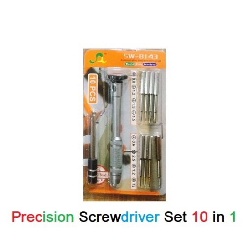 10 in1 Aluminum SW-8143 Precision Hand Screwdriver Set