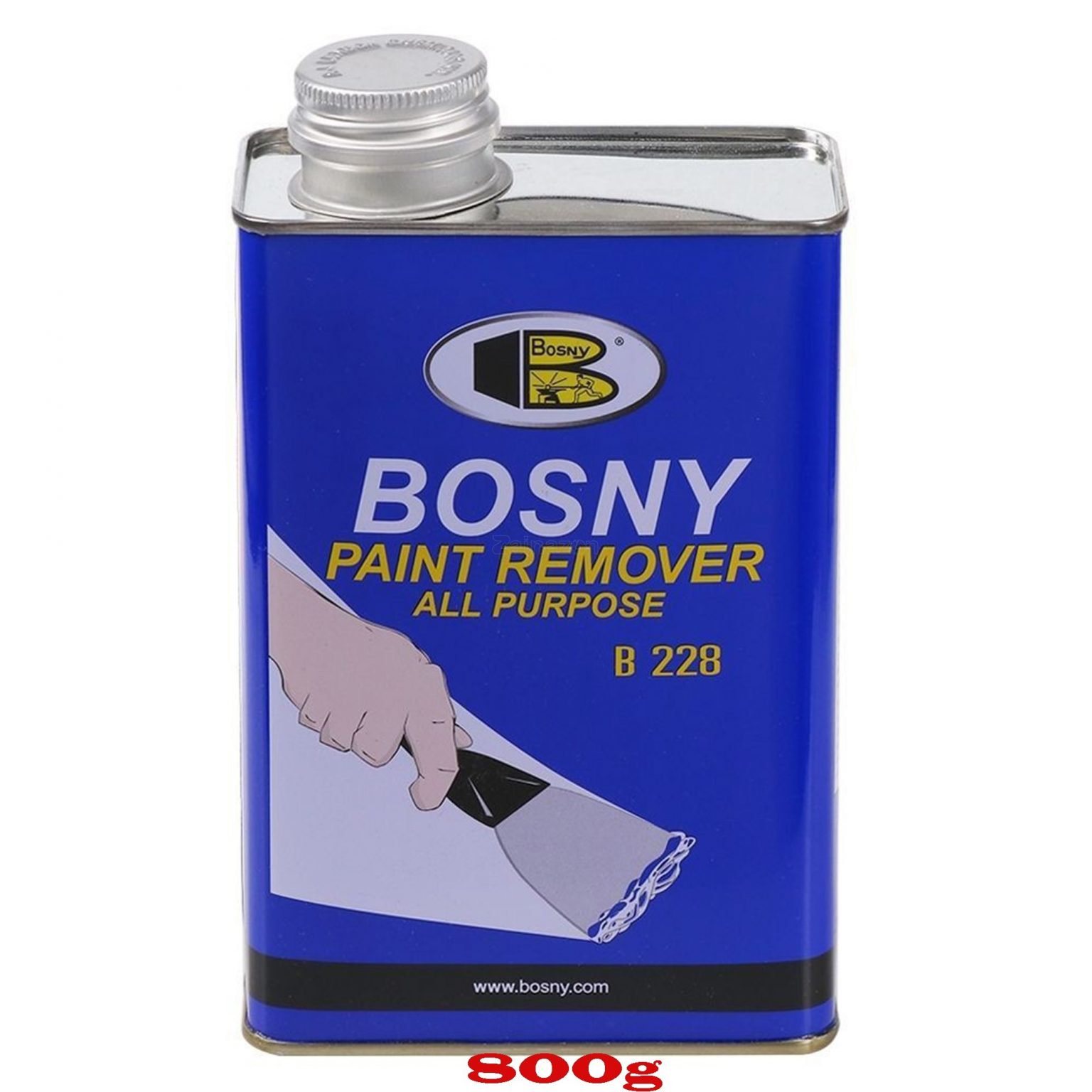 Bosny paint remover как открыть