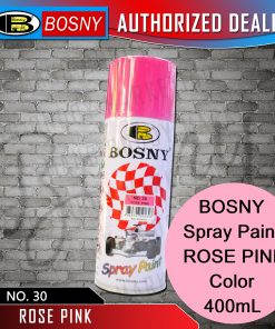 BOSNY Spray Paint ROSE PINK Color 400mL