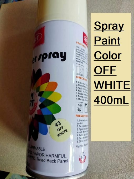 Spray Paint Color OFF WHITE 400mL