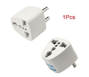 Electric 2 Pin To 3 Pin Socket Converter AC 250V 10A Plug