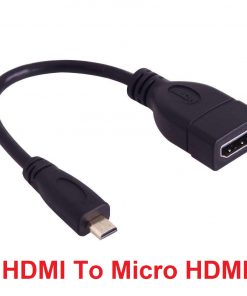 Top Quality Micro HDMI Male To HDMI Female Adapter Cable Connectors Compatible For Raspberry Pi 4