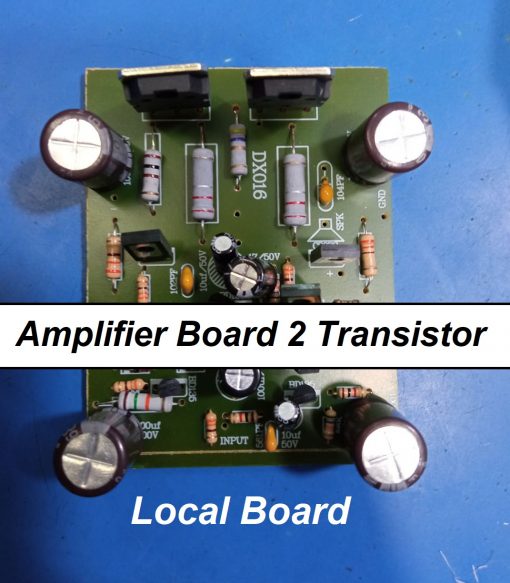 Amplifier Board 2 Transistor (5200/1943) Mono With IC Local Board For Amplifier DYE Projects