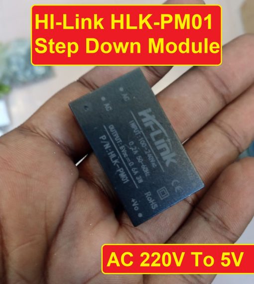 HI-Link HLK-PM01 AC-DC 220V to 5V 3W Step Down Power Supply Module Intelligent Converter Household Switch Power Supply Module Isolated