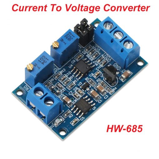 HW-685 0-20mA To 0-3.3v 5v 10v Insulation Current To Voltage Transmitter Signal Converter Module Industrial HW 685