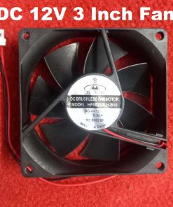 Cooling Fan DC 12V 8025SM 80x25mm 3 Inch Heatsink Cooler Cooling Radiator Heat Dissipation Fan With Cable